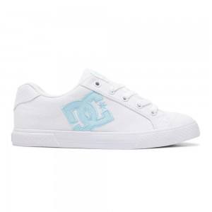 Dámské Skate Boty DC Shoes Chelsea Bílé Blankyt | ULOP-06452