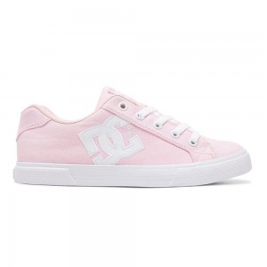 Dámské Skate Boty DC Shoes Chelsea Růžové Bílé | BKCR-68935