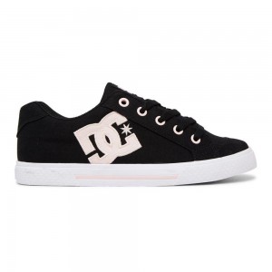 Dámské Skate Boty DC Shoes Chelsea Černé Růžové | XYBN-50372