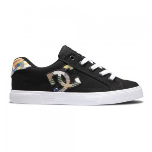 Dámské Skate Boty DC Shoes Chelsea Černé Viacfarebný | NWFS-63192