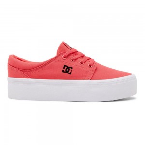 Dámské Skate Boty DC Shoes Trase Růžové Černé | QAES-52439