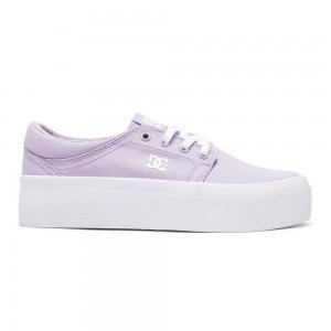 Dámské Skate Boty DC Shoes Trase TX Fialové | FEUV-41809