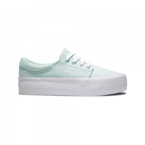 Dámské Skate Boty DC Shoes Trase Zelene | YVGZ-12697