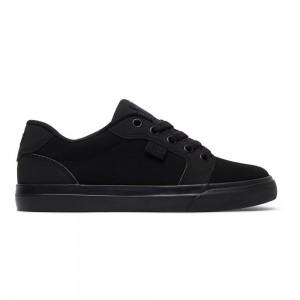 Dětské Skate Boty DC Shoes Anvil Černé | JZDA-13924