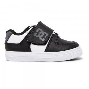 Dětské Skate Boty DC Shoes Pure Černé Bílé | MCAX-31025