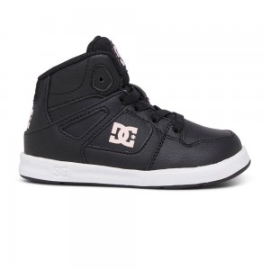 Dětské Skate Boty DC Shoes Pure Černé Růžové | IYVD-39016