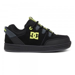 Dětské Skate Boty DC Shoes Syntax Černé Žluté | GLIR-62531