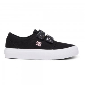 Dětské Skate Boty DC Shoes Trase Černé Viacfarebný | JTLQ-43125