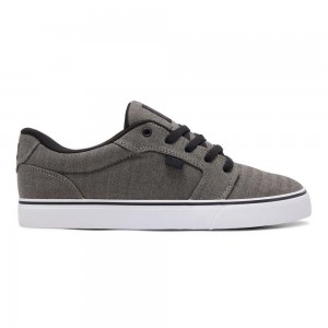 Pánské Skate Boty DC Shoes Anvil Šedé Černé | XQJG-13268