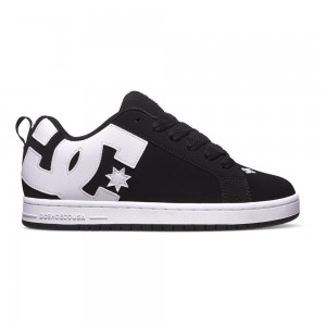 Pánské Skate Boty DC Shoes Court Graffik Černé Bílé | YIEZ-38724