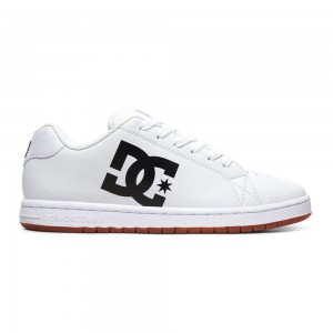 Pánské Skate Boty DC Shoes Gaveler Bílé Černé | GCYI-83726