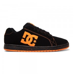 Pánské Skate Boty DC Shoes Gaveler Černé Oranžové | IKEZ-92817