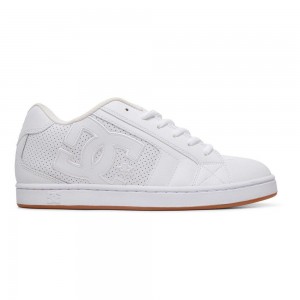 Pánské Skate Boty DC Shoes Net Bílé | SGRU-79526