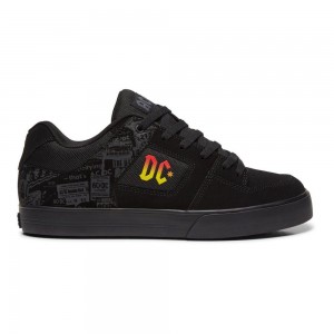 Pánské Skate Boty DC Shoes Pure Černé Šedé | ABMV-53169