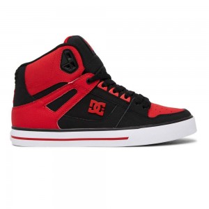 Pánské Skate Boty DC Shoes Pure Červené Černé | GBCQ-50193