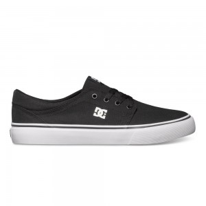 Pánské Skate Boty DC Shoes Trase TX Černé Bílé | UZSM-06593