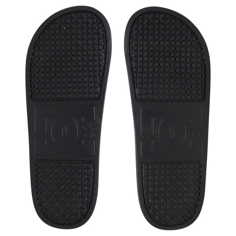 Dámské Sandály DC Shoes Slides Černé Růžové | ZGHY-78231