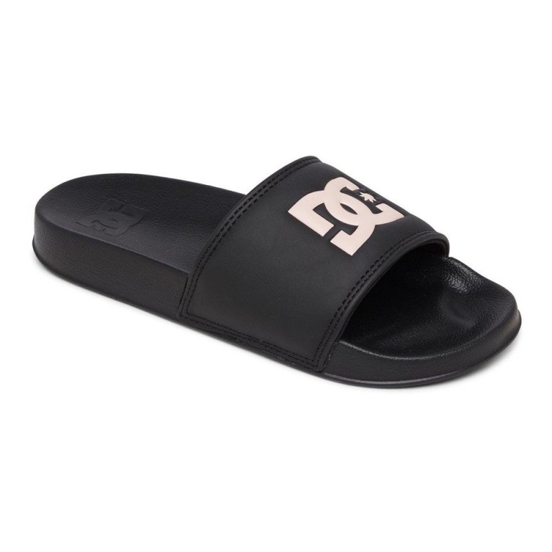 Dámské Sandály DC Shoes Slides Černé Růžové | ZGHY-78231