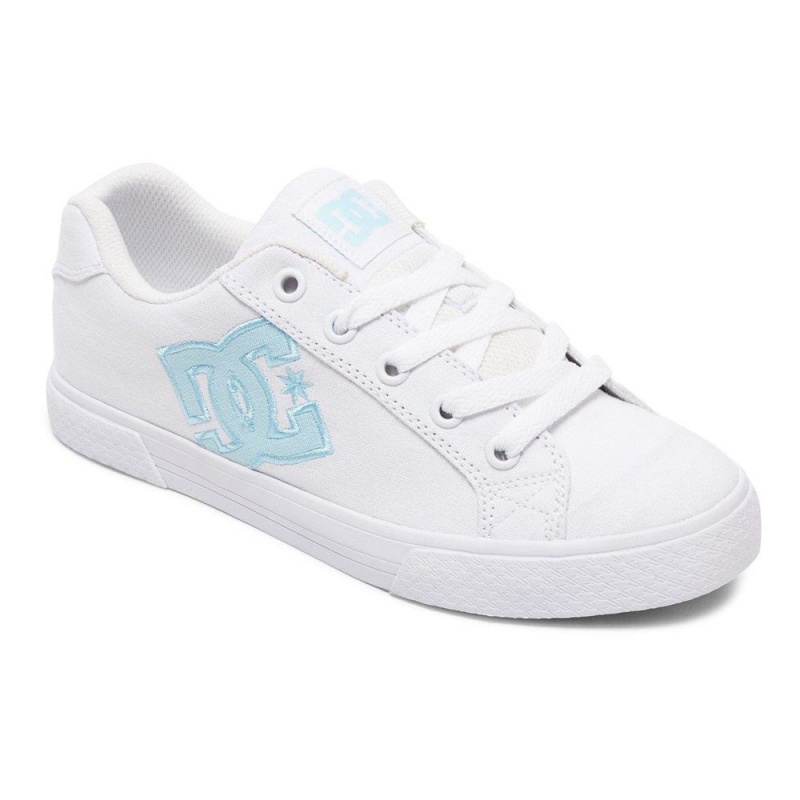 Dámské Skate Boty DC Shoes Chelsea Bílé Blankyt | ULOP-06452