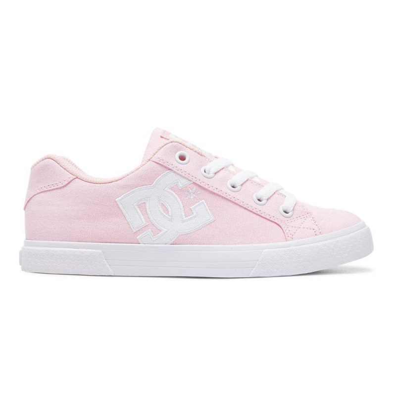 Dámské Skate Boty DC Shoes Chelsea Růžové Bílé | BKCR-68935