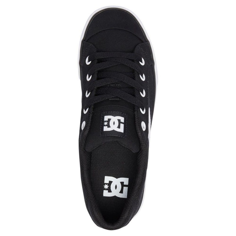 Dámské Skate Boty DC Shoes Chelsea Černé Bílé | OZWN-96578