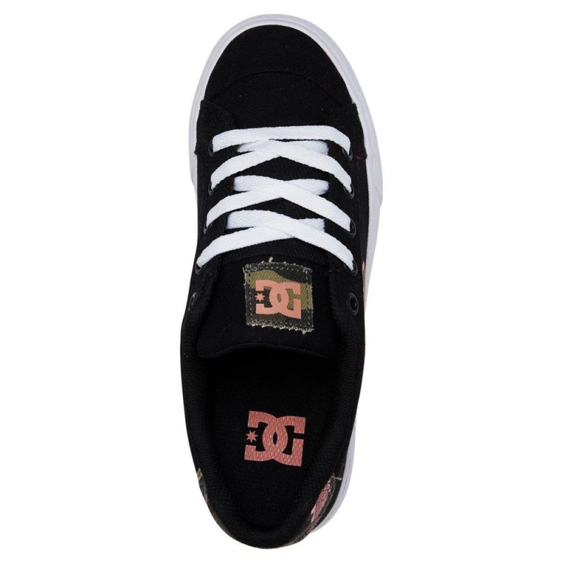 Dámské Skate Boty DC Shoes Chelsea Černé Růžové | JZON-87350