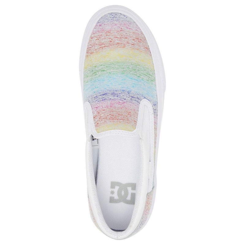 Dámské Skate Boty DC Shoes Trase Bílé Viacfarebný | JNWE-27485