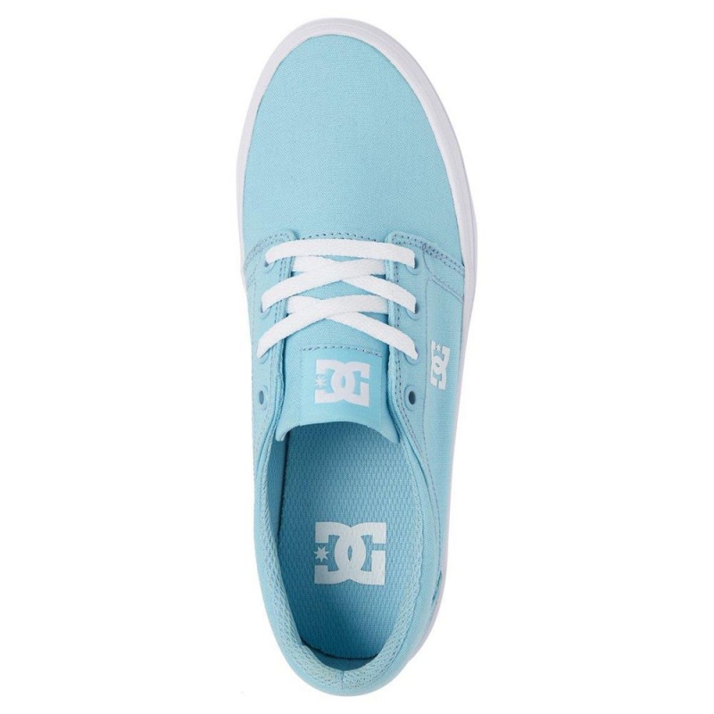 Dámské Skate Boty DC Shoes Trase TX Blankyt Bílé | VKJI-10256