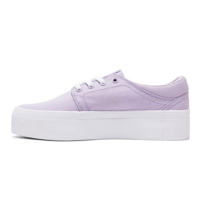 Dámské Skate Boty DC Shoes Trase TX Fialové | FEUV-41809