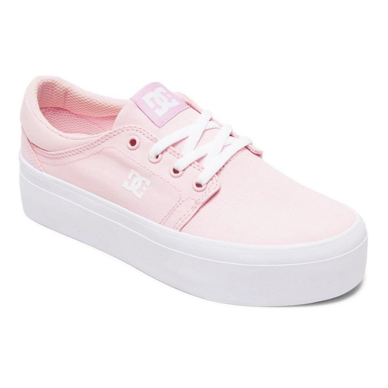 Dámské Skate Boty DC Shoes Trase TX Světle Růžové | CGUJ-26071