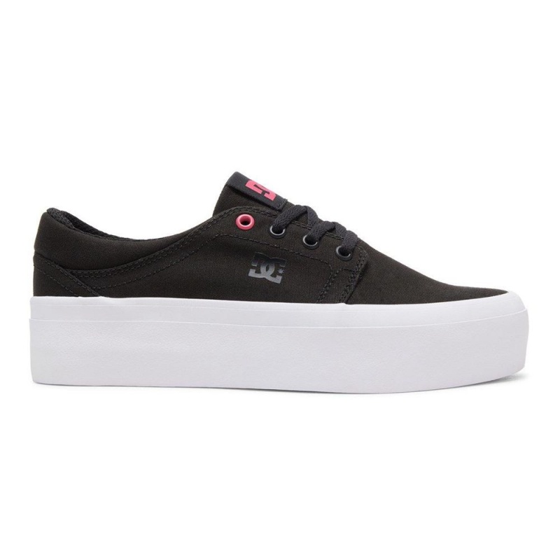 Dámské Skate Boty DC Shoes Trase TX Černé Růžové | SIYN-46815