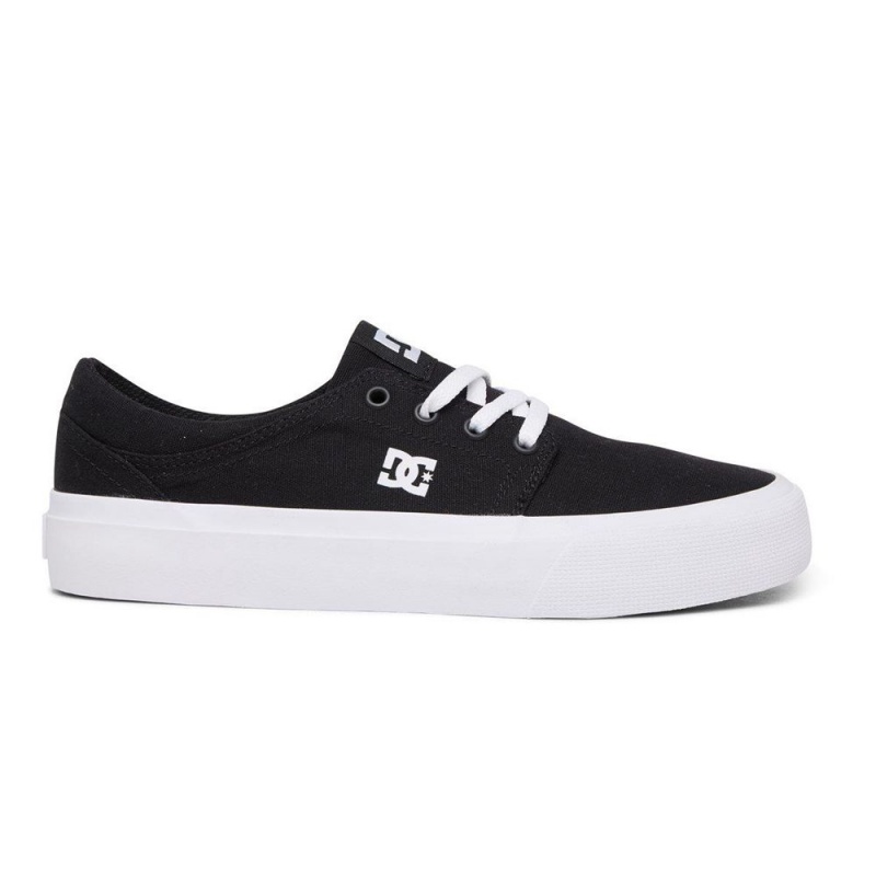 Dámské Skate Boty DC Shoes Trase Černé Bílé | LYXO-34086