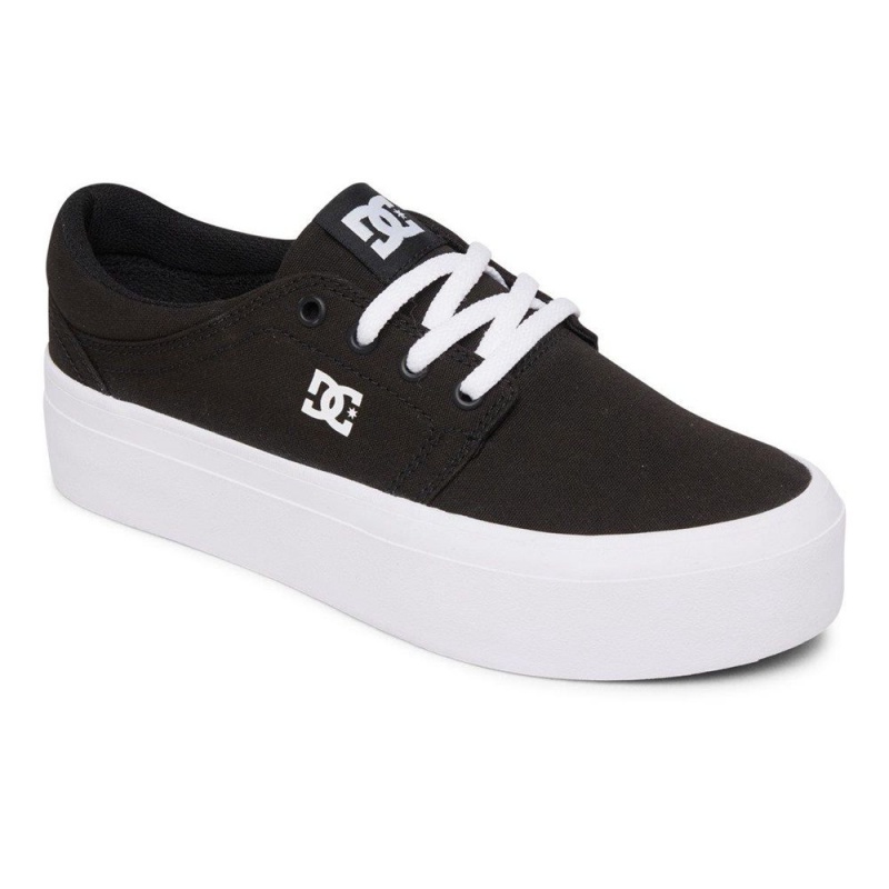 Dámské Skate Boty DC Shoes Trase Černé | URXI-25018