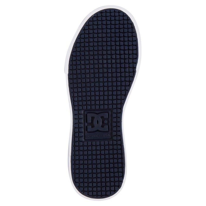 Dětské Skate Boty DC Shoes Anvil Tmavě Blankyt Šedé | LZDC-85197