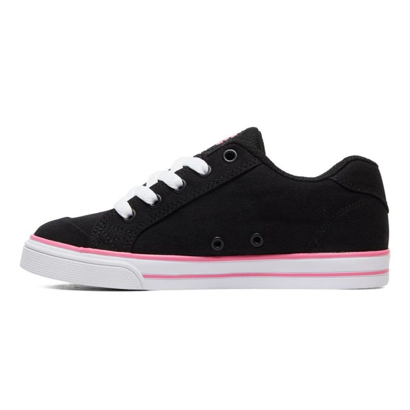 Dětské Skate Boty DC Shoes Chelsea Černé Růžové | FRCA-75149