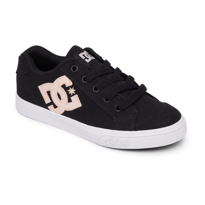 Dětské Skate Boty DC Shoes Chelsea Černé Růžové | WSMK-80542