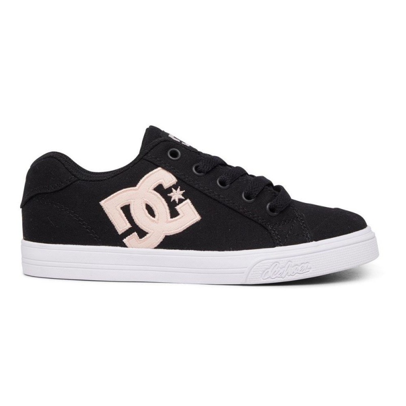 Dětské Skate Boty DC Shoes Chelsea Černé Růžové | WSMK-80542