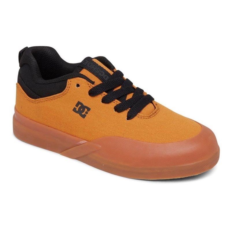 Dětské Skate Boty DC Shoes Infinite Hnědé Černé | RACS-65398