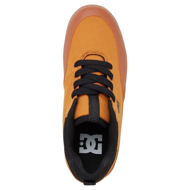 Dětské Skate Boty DC Shoes Infinite Hnědé Černé | RACS-65398