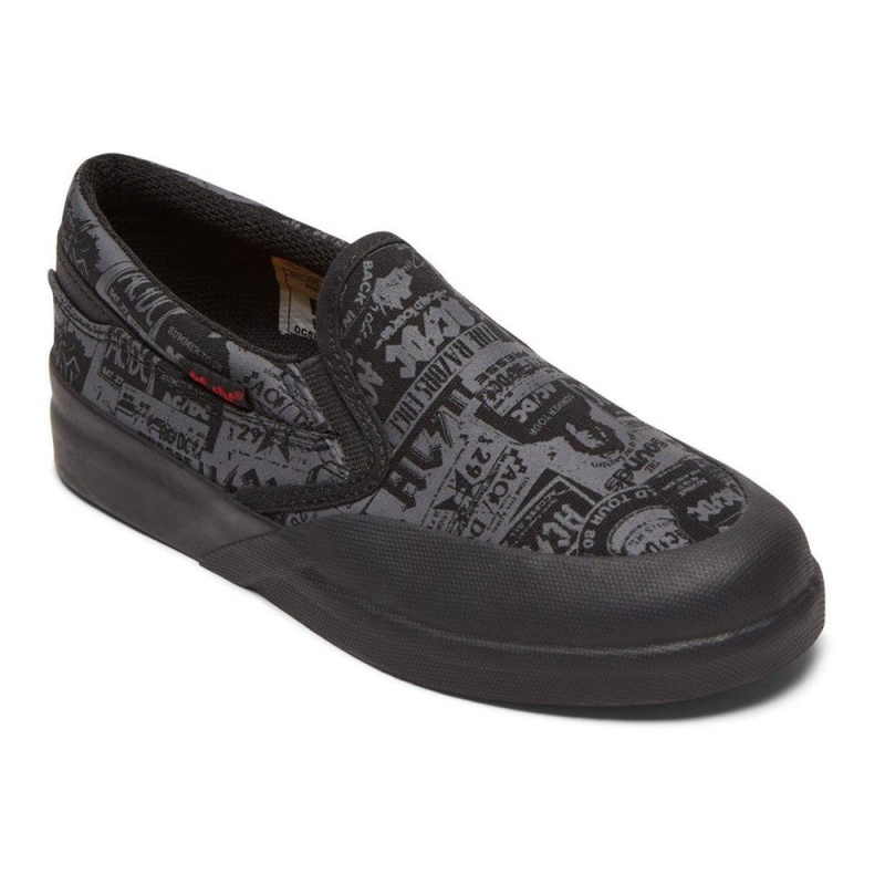 Dětské Skate Boty DC Shoes Infinite Černé Šedé | HZUL-60148