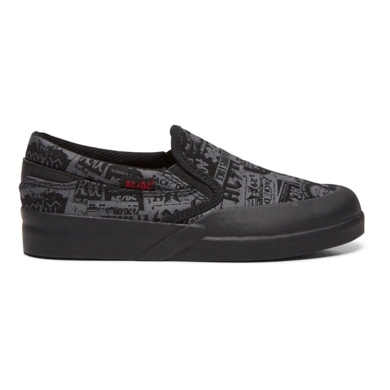 Dětské Skate Boty DC Shoes Infinite Černé Šedé | HZUL-60148