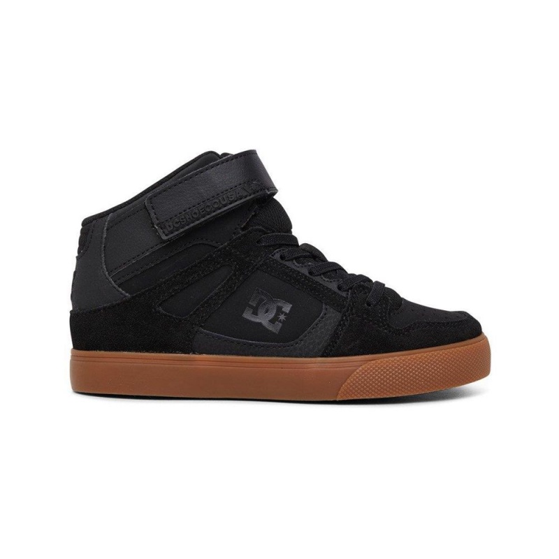 Dětské Skate Boty DC Shoes Pure Černé Hnědé | ALNU-54019