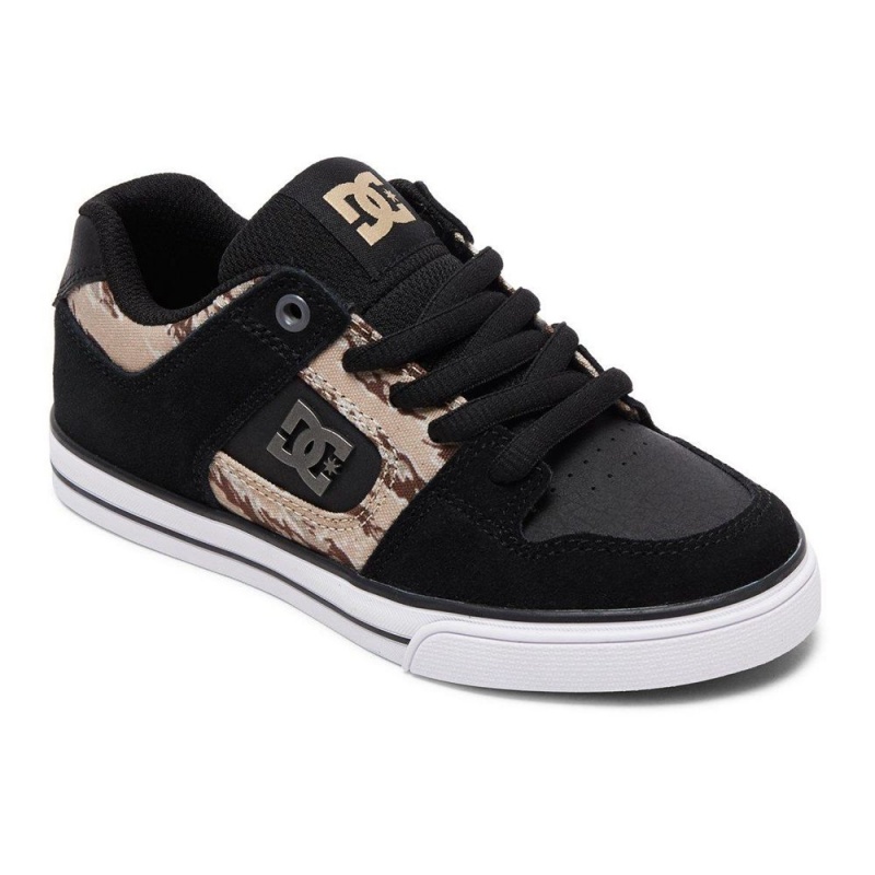 Dětské Skate Boty DC Shoes Pure Černé | IQFL-63802