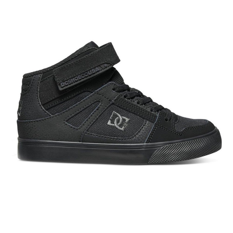 Dětské Skate Boty DC Shoes Pure Černé | NVGZ-61205