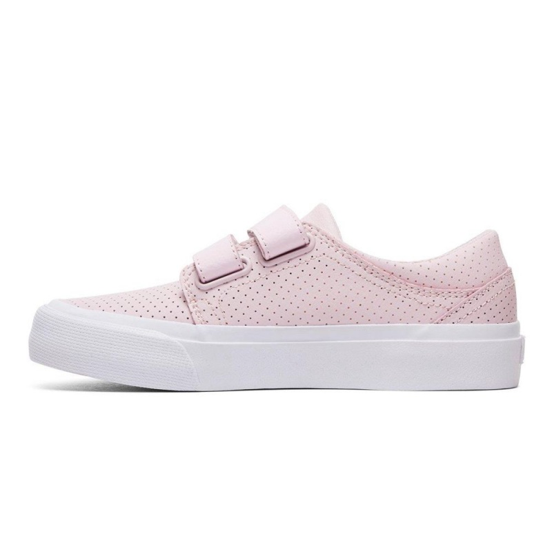 Dětské Skate Boty DC Shoes Trase Růžové | NUJV-61409