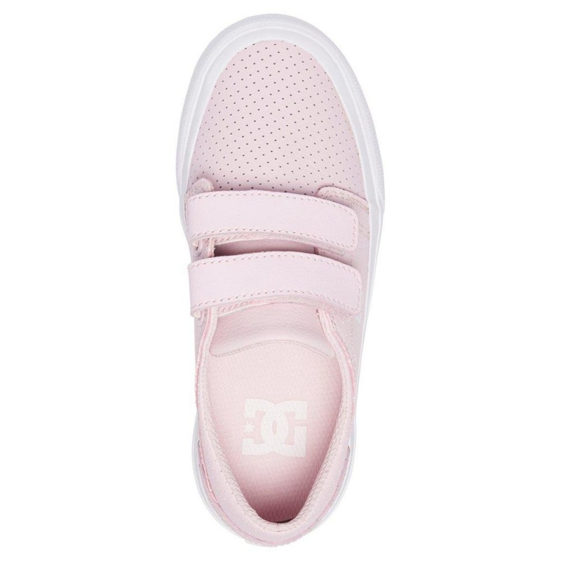 Dětské Skate Boty DC Shoes Trase Růžové | NUJV-61409