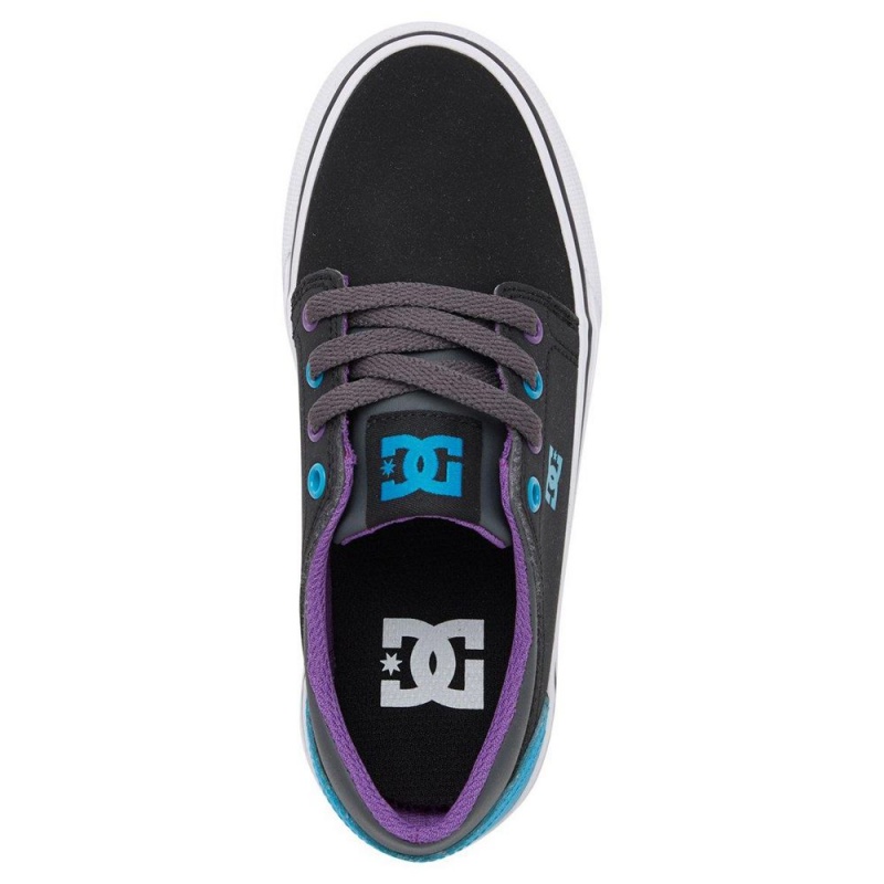 Dětské Skate Boty DC Shoes Trase Černé Blankyt | ORXK-81672