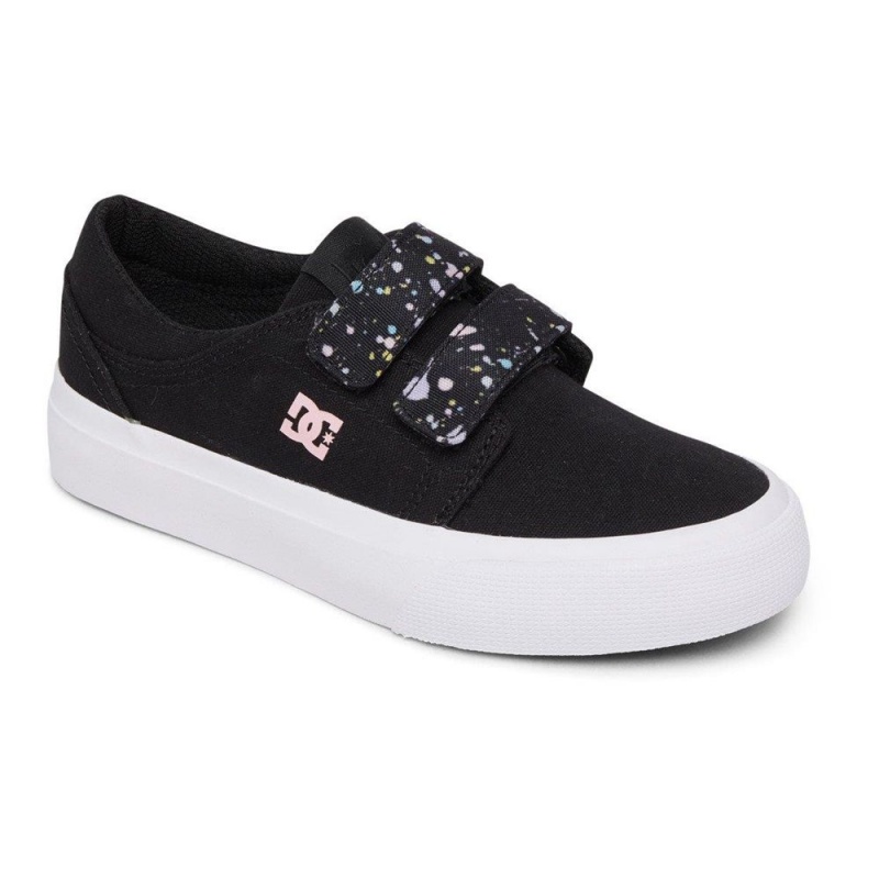 Dětské Skate Boty DC Shoes Trase Černé Viacfarebný | JTLQ-43125