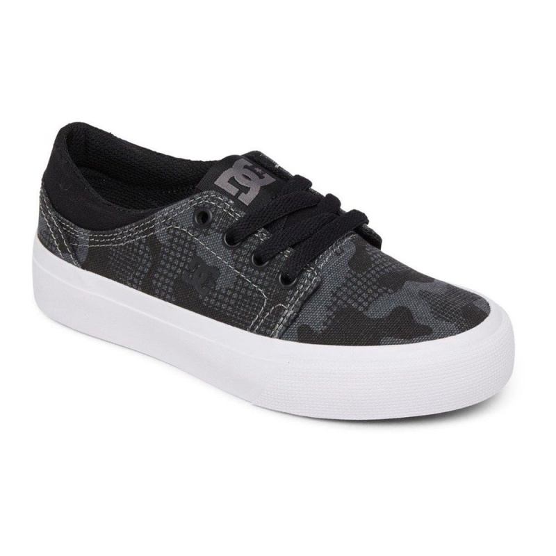 Dětské Skate Boty DC Shoes Trase Černé | JQON-80712