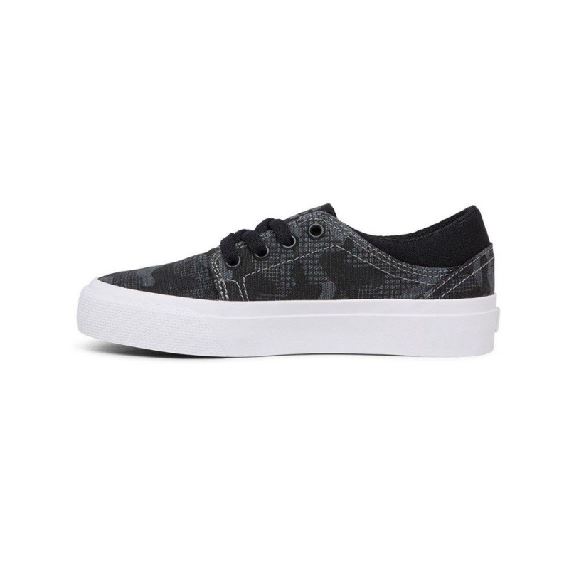 Dětské Skate Boty DC Shoes Trase Černé | JQON-80712